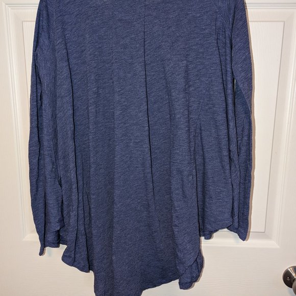 We the Free Aria Trapeze Long Sleeve BLUE DEPTH - Picture 3 of 4